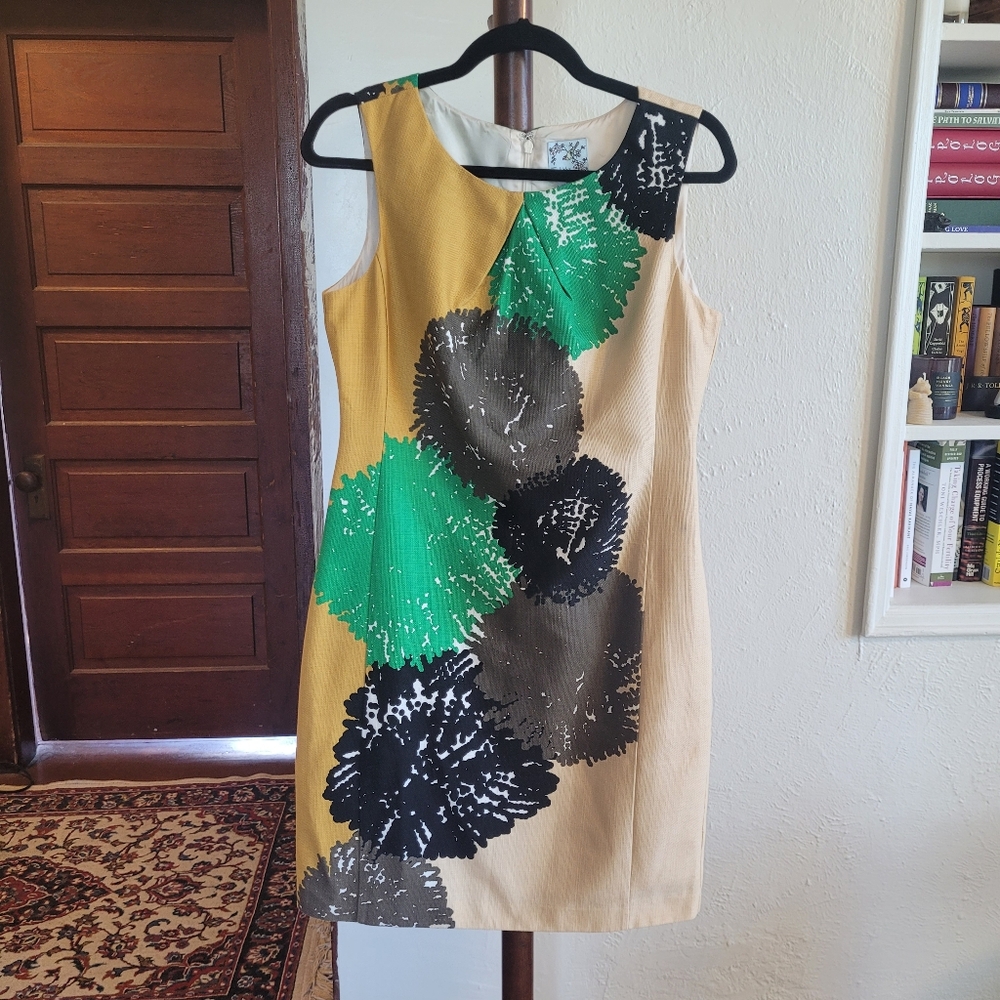 Anthropologie Floral Shift Dress - Women's Size 6